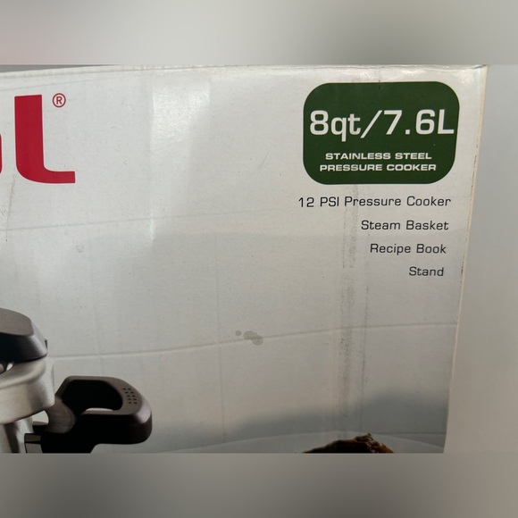 T-fal Clipso Stainless Steel Pressure Cooker 8 Quart - Picture 9 of 9
